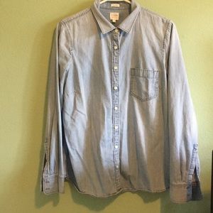 J.Crew blue chambray